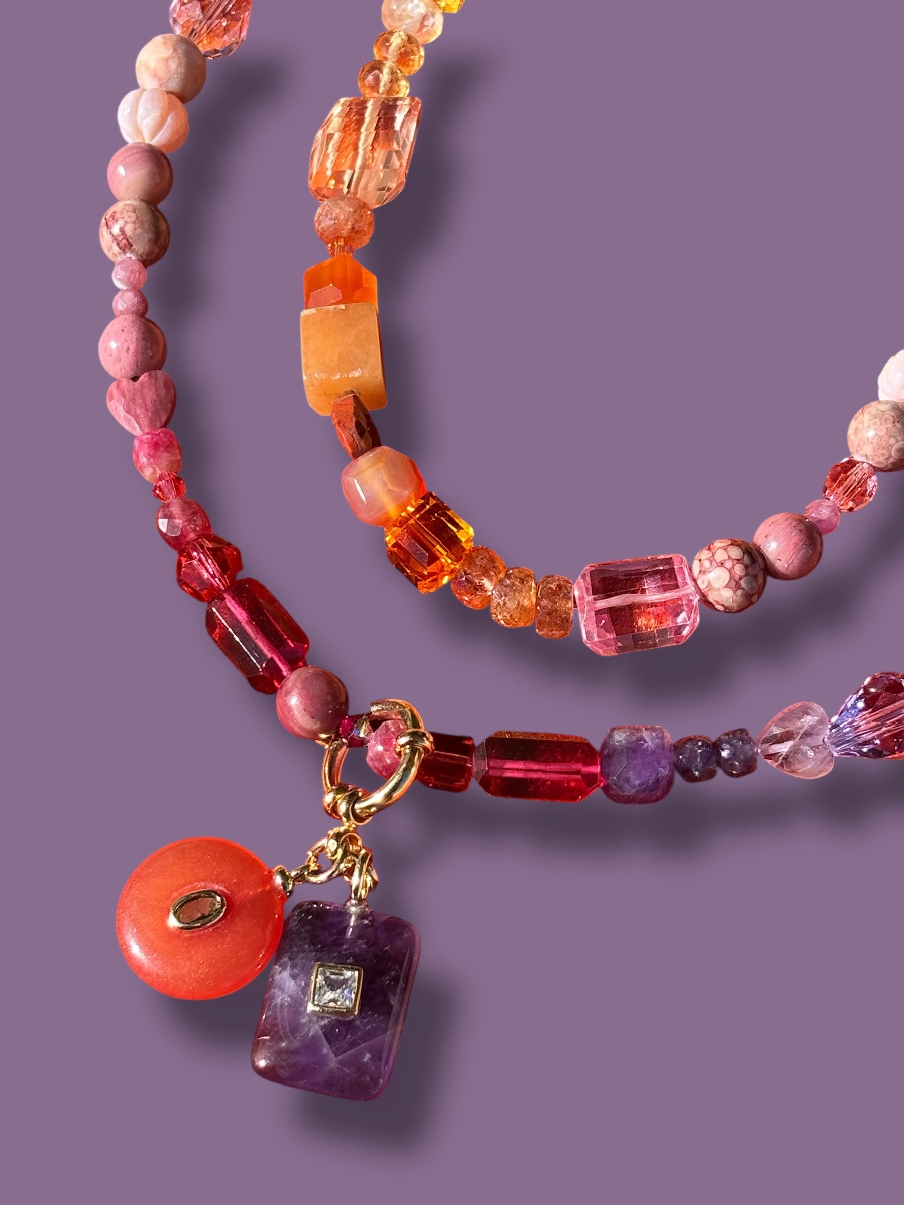 Necklace ''Rainbow mallorca''