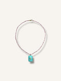 Necklace ''Tourmaline Amazonite''