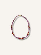 Necklace ''purple crown''