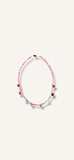Necklace ''Tear drops rainbow''