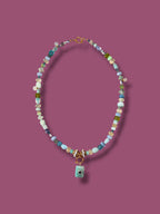 Necklace “ Mystique azul “