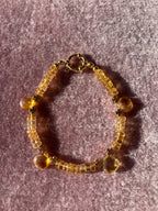 Bracelet “Golden citrine”