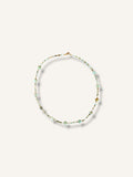 Necklace ''Amazonite hearts/cubes