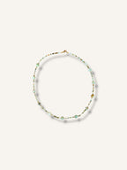 Necklace ''Amazonite hearts/cubes