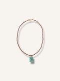 Necklace ''goldstone amazonite''