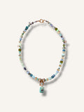 Necklace “ Mystique azul “