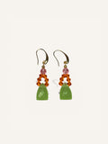 Earrings Lime triangle