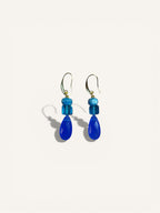 Earrings Blue oceaan