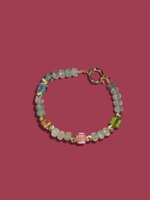 Bracelet ''Clear Fluorite''