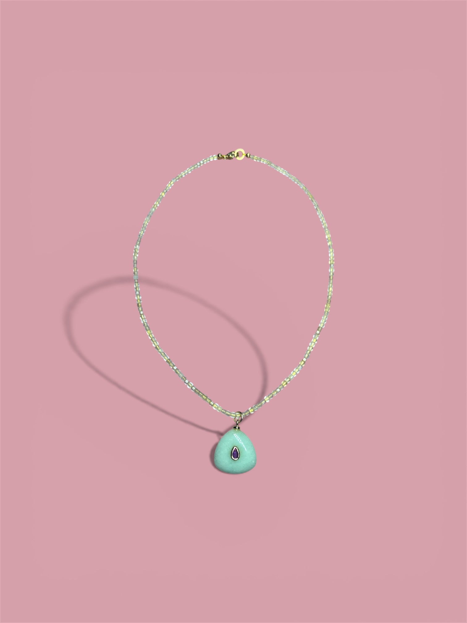 Necklace ''Clear Quartz''